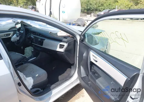 2016 Toyota Corolla Le from USA, damaged, VIN 2T1BURHE8GC572578